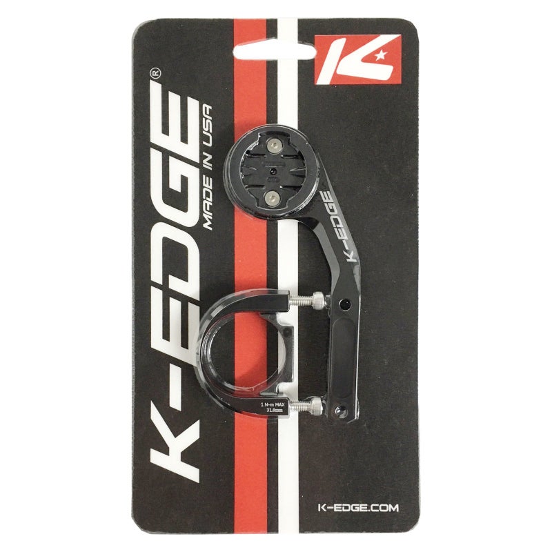 K-Edge | Sport Bicycle Computer Handlebar Mount | for Garmin GPS Devices | Black - Image 2